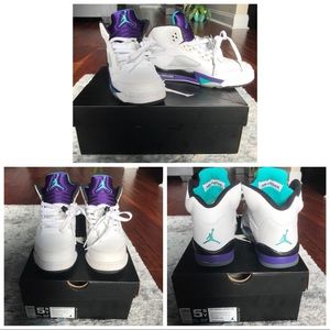 Air Jordan Retro Grape 5s